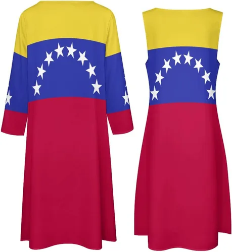 Vista 7 de TAIZIYEAH Traje de vestir con la bandera de Camboya para mujer, vestido suelto casual de verano, vestido largo de manga corta para niñas, faldas