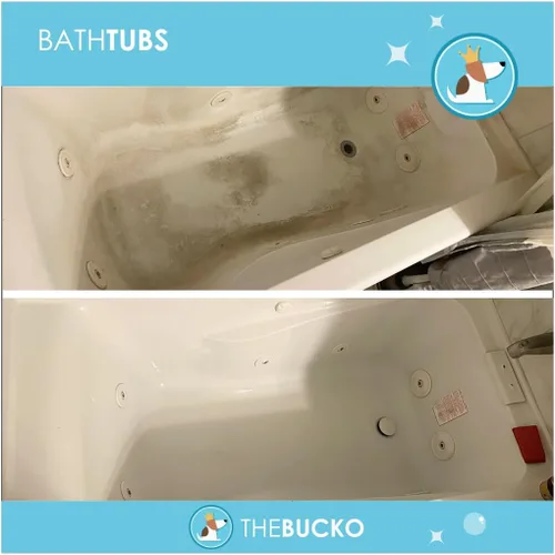 Vista 3 de Removedor de espuma de jabón y limpiador de mugre, ducha de baño de fuerza comercial, bañera, limpiador de vidrio, sin blanqueador, sin productos