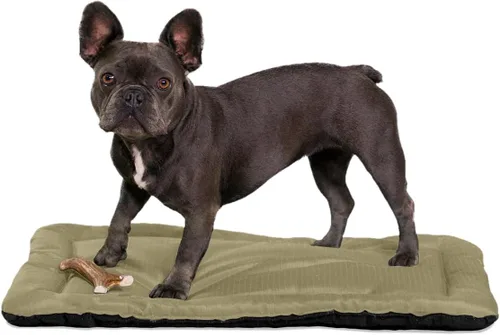 Vista 25 de K9 Ballistics Almohadilla Resistente Ripstop para Jaula de Perro - Alfombra Duradera y Lavable a Máquina para Perrera y Viaje para Cachorros