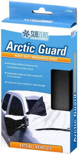 Vista 6 de SubZero 17511 ArticGuard Snow and Ice - Cubierta universal para parabrisas, 29 pulgadas de alto x 70 pulgadas de ancho
