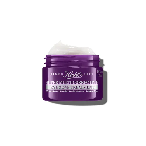 Vista 9 de Kiehl's Crema de ojos súper multicorrectora, crema antienvejecimiento que levanta el área del hueso de la ceja, suaviza y reafirma los párpados