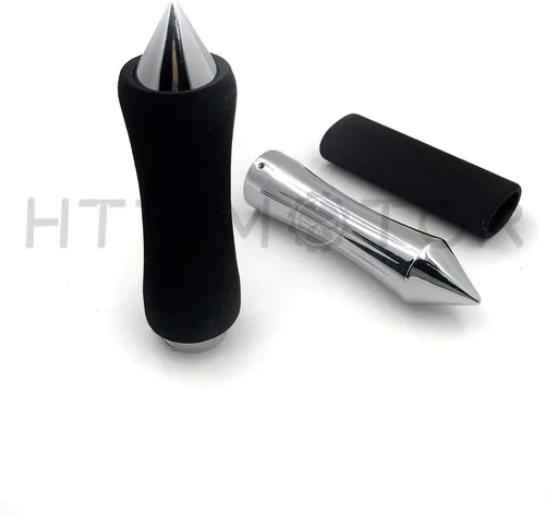 Vista 7 de ET006 - Cubierta de agarre de manillar de espuma antivibración para motocicleta compatible con Harley BMW