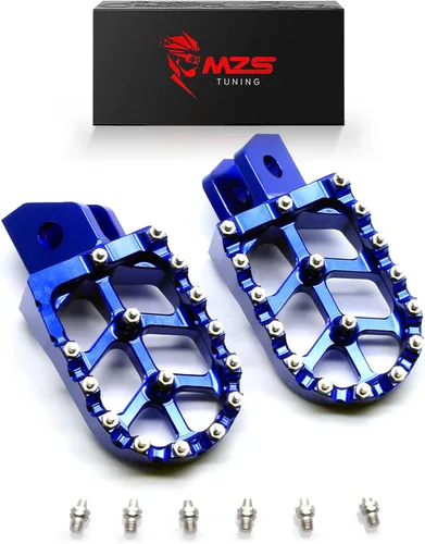 Vista 15 de MZS Estriberas eléctricas para motocross compatibles con X3 XXX MX3 MX4 MX5, estriberas Ebike MX más anchas reposapiés resto pedal CNC aluminio negro