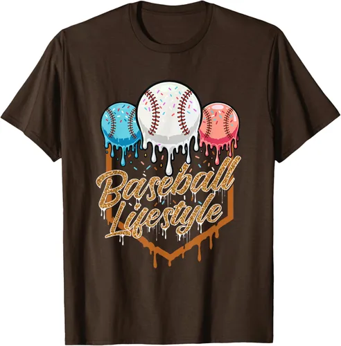 Vista 6 de Baseball Lifestyle - Camiseta de béisbol amante del béisbol