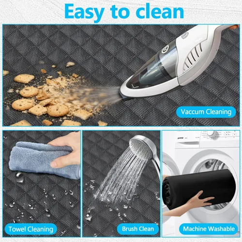 Vista 7 de Funda de asiento de automóvil para perro, funda para asiento trasero, funda de mascota para perros, impermeable, protector de asiento de automóvil