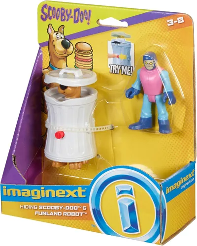 Vista 7 de Fisher-Price Imaginext Scooby-Doo Ocultar Scooby & Funland Robot - Figuras, multicolor