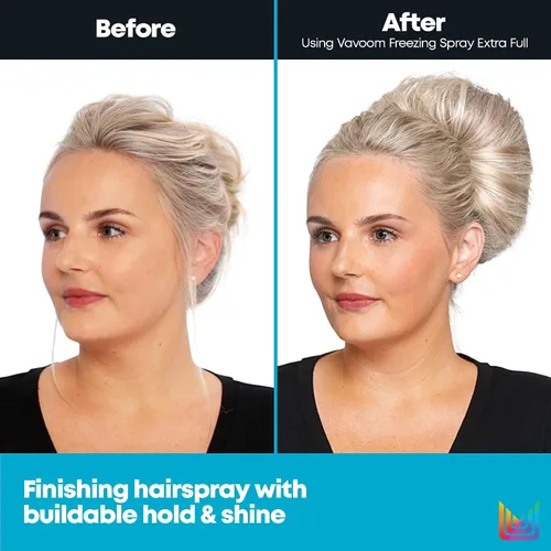 Vista 2 de MATRIX Vavoom Spray de acabado extra completo Laca voluminizadora de alta sujeción Para todo tipo de cabello