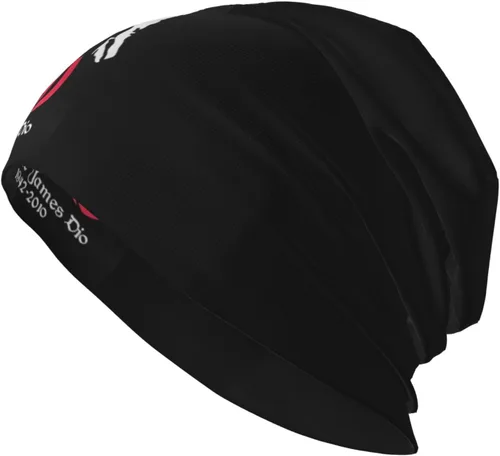 Vista 7 de Ronnie Rock James Dio - Gorro de punto para hombre y mujer, color negro, Negro