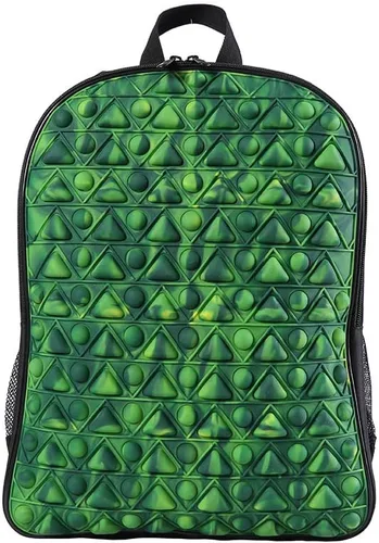 Vista 3 de Mochila de burbujas grandes de 16 pulgadas, mochila escolar casual para adolescentes, Camouflaje