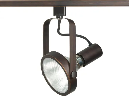 Vista 10 de TH205 R20 cabezal de carril cilíndrico de Nuvo, color negro, TH281, 150.00watts, 120.00 volts