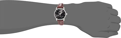 Vista 5 de Mido MIDO-M86004188 Baroncelli - Reloj analógico suizo automático marrón para hombre