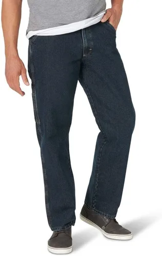 Vista 4 de Wrangler Authentics Vaqueros clásicos de carpintero para hombre