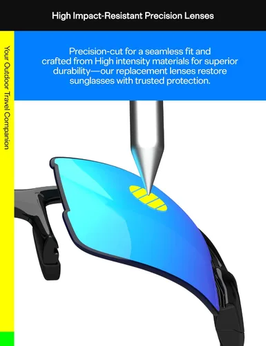 Vista 5 de SmartVLT Juego de 5 lentes de repuesto para hombre Oakley Sliver XL OO9341 S01