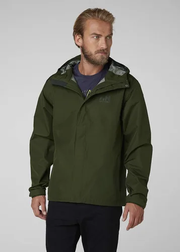 Vista 3 de Helly-Hansen Chaqueta impermeable Seven J para hombre resistente al viento transpirable