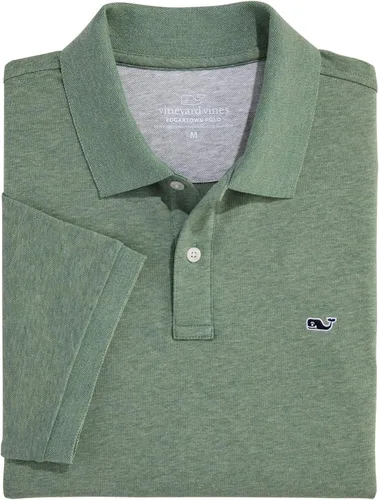Vista 24 de Vineyard Vines Polo de piqué Edgartown para hombre Albaricoque