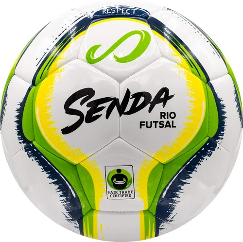 Vista 2 de SENDA Balón de fútbol sala de Rio Match, certificado de comercio justo