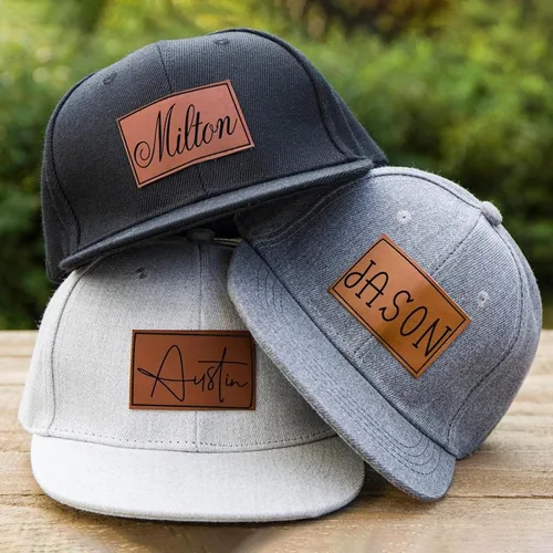 Vista 3 de Sombreros personalizados para bebés, gorras de béisbol personalizadas con nombre, gorras de camión ajustables para bebés, niños y adultos