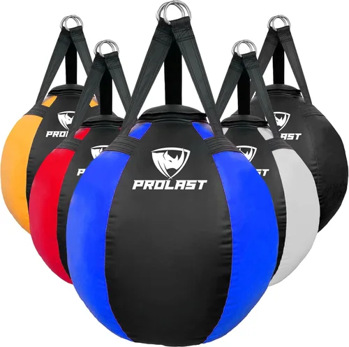 Vista 8 de Wrecking Ball Heavy Punching Bag for Adults, Hook and Uppercut, Body Snatcher, Boxing, MMA, Muay Thai, 65 lbs