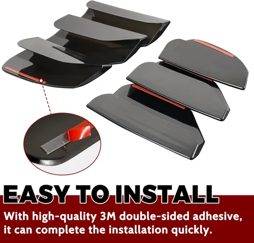 Vista 4 de Cubierta de luz trasera para Ford Mustang 2015-2017, cubiertas de lámpara de luz trasera, decoración para Ford Mustang accesorios 2015 2016 2017, 6