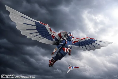 Vista 6 de TAMASHII NATIONS - Marvel - Figura de acción del Capitán América (Avengers: Doomsday) S.H.Figuarts Capitán América (Vengadores: Día del Juicio Final)