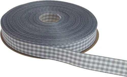 Vista 35 de Cinta a cuadros de 50 yardas cada rollo 100% poliéster con borde tejido (1/1-2 pulgadas x 50 yardas, negro)