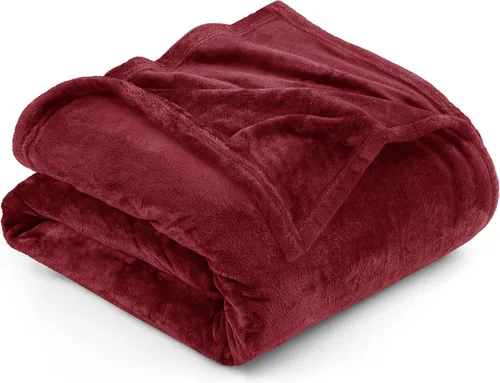 Vista 62 de Utopia Bedding - Manta de vellón de lujo, mullida, antiestática; manta de suave microfibra de 8.8 oz/yd² (300 g/m²) para sofá y cama; tamaño Gris