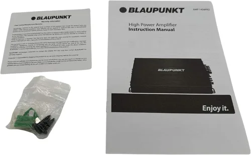 Vista 6 de Blaupunkt AMP-1404PRO 1500W Amplificador de 4 canales Clase AB - MOSFET, filtros de paso alto y bajo, diseño delgado y compacto