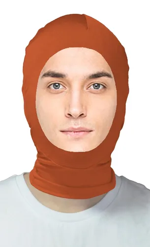 Vista 19 de VSVO Máscara de capucha Zentai de cara abierta
