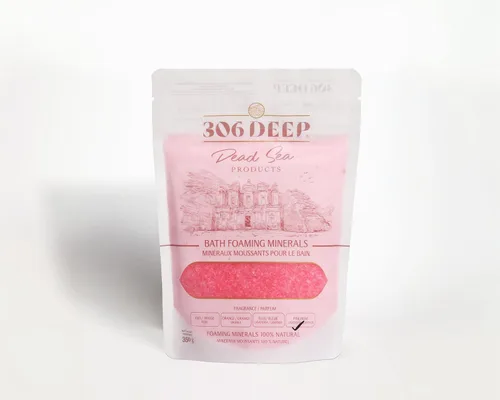 Vista 6 de 306 sales de baño de aguas muertas profundas minerales espumantes – Mineral grueso naranja del mar muerto para remojar con aceites esenciales