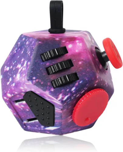 Vista 15 de UOOEFUN Mini Cubo de Juguetes Fidget, Cubo de Juguetes de 12 Lados para Aliviar el Estrés, Ansiedad, Depresión, Autismo para Niños y Adultos, Mejora