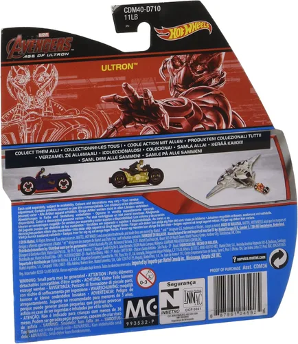 Vista 2 de Hot Wheels Avengers Motor - Era de Ultrón Capitán América