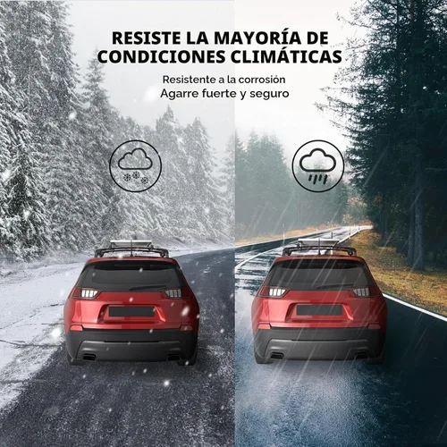 Vista 8 de Kit de montaje en cangrejo para panel solar BougeRV para autos con barras transversales, abrazaderas de techo para portaequipajes se ajusta a
