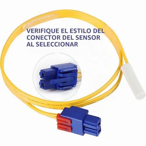 Vista 2 de Sensor de temperatura del refrigerador para Samsung RF4267HARS RF4267HAWP RF4267HABP RF323TEDBBC RF323TEDBSR RF323TEDBWW RF31FMESBSR RF31FMEDBWW 1pcs