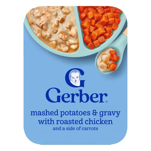 Vista 16 de Gerber Pick-ups Ravioles de queso y espinacas, 6 onzas (paquete de 8) Hora de comer para niños pequeños; pastillas de raviolis de queso