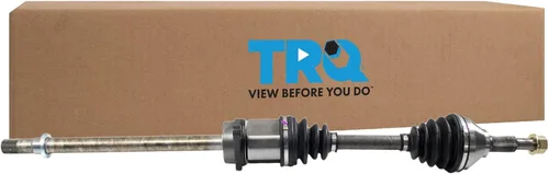 Vista 222 de TRQ Conjunto de eje CV delantero del lado del conductor o del pasajero Compatible con Subaru Crosstrek 2016-2017 2014-2015 XV Crosstrek Para