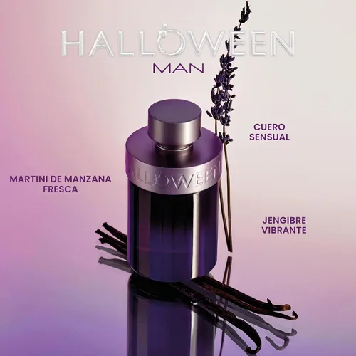 Vista 4 de Eau de Toilette de Halloween Man para hombre, fragancia oriental fresca y amaderada Long-Lasting, Fresh & Masculine Fragrance Spray for Men, for