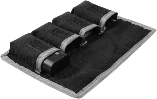 Vista 8 de Meking Bolsa de almacenamiento para batería DSLR (4 bolsillos) para batería AA/AAA y LP-E6 LP-E8 LP-E10 LP-E12, EN-EL14 EN-EL15, NP-FW50 NP-F550