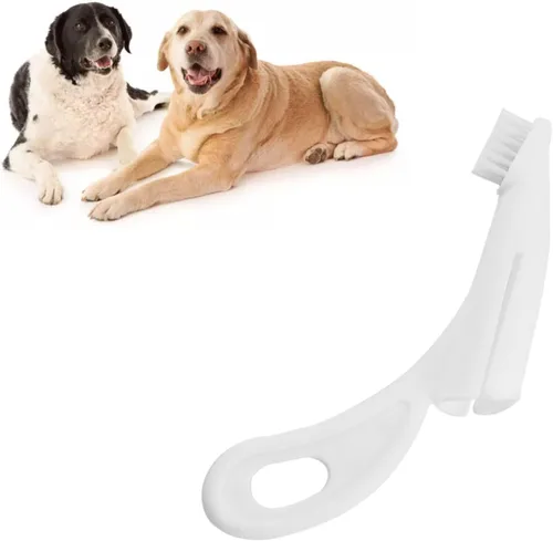 Vista 4 de Cepillo de dientes para perros, cepillo de dientes para gatos, cepillo de dientes de nailon para perros, cepillo de dientes para perros y mascotas
