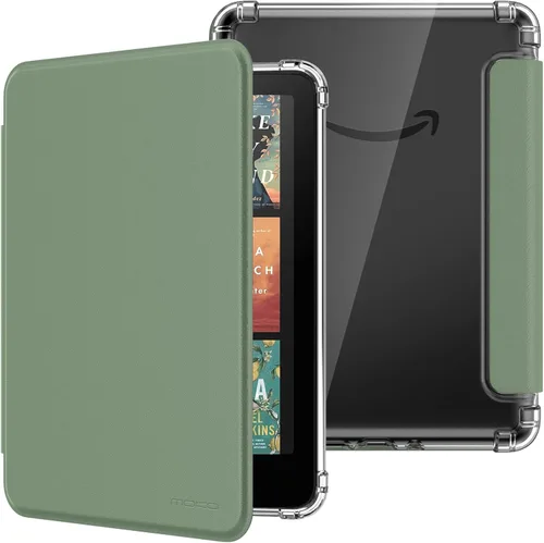 Vista 46 de MoKo Funda para Kindle Paperwhite de 6.8" 11ª generación 2021 y Kindle Paperwhite Signature Edition, ultra transparente, suave, flexible