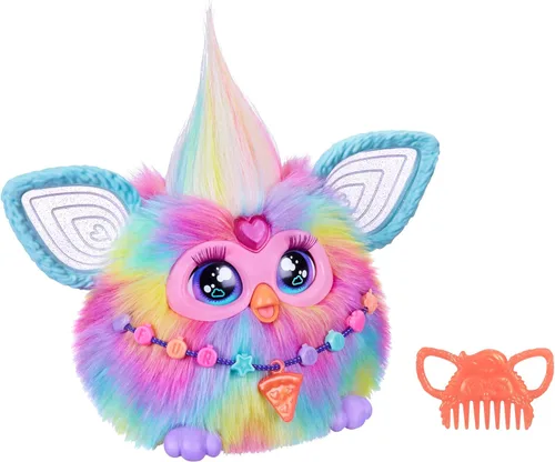 Vista 10 de Furby Coral, 15 accesorios de moda, juguetes de peluche interactivos para niñas y niños de 6 años en adelante, animatronic activado por voz