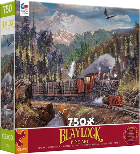 Vista 3 de Ceaco - Ted Blaylock - Placerville - Rompecabezas de 750 piezas