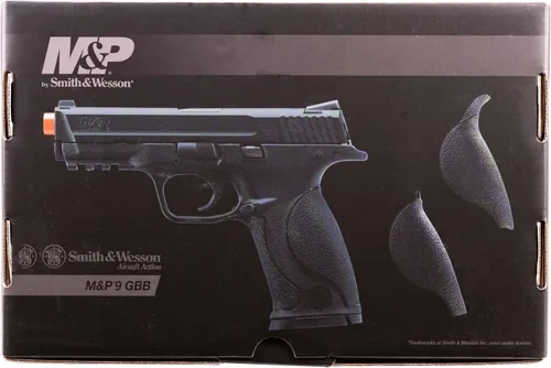 Vista 7 de Smith & Wesson M&P 9 GBB 6mm BB Pistol Airsoft Gun, Black