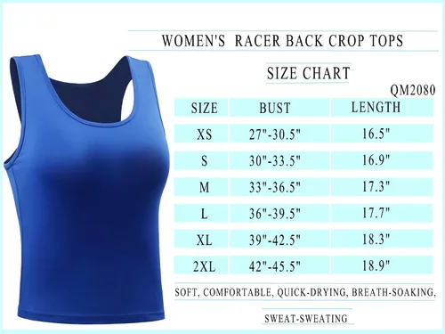 Vista 5 de CADMUS 3 Pieces Basic Crop Tank Tops Sleeveless Racerback Sport Crop Top for Women