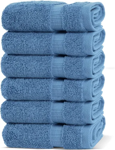 Vista 97 de Chakir Turkish Linens Toallas turcas de alta calidad 100% algodón para baño, toallas de baño grandes de 30 x 60 pulgadas (4 piezas, aguamarina)