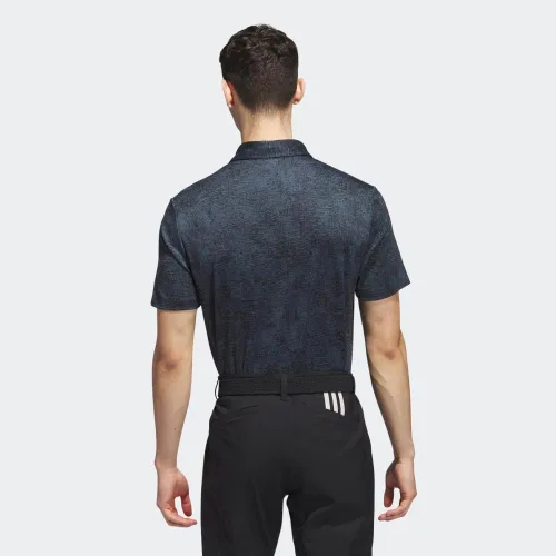 Vista 3 de adidas Men's Aerial Jacquard Polo Shirt