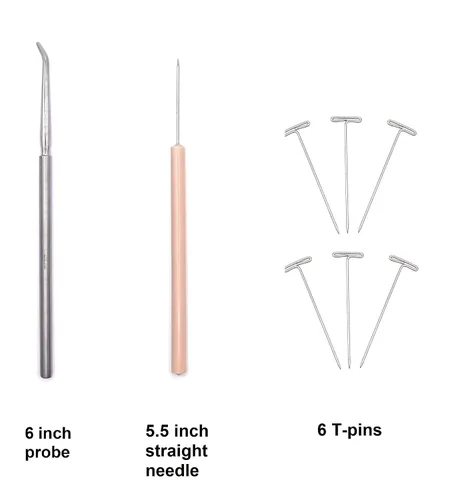 Vista 7 de Juego de herramientas avanzadas de disección de laboratorio de anatomía y biología de 26 piezas, kit completo de disección
