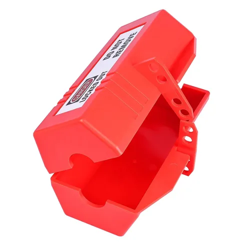 Vista 4 de RealPlus Bloqueo de enchufe para etiquetado de bloqueo, bloqueo de cable de alimentación de 110 a 220 voltios, dispositivo de bloqueo de enchufe
