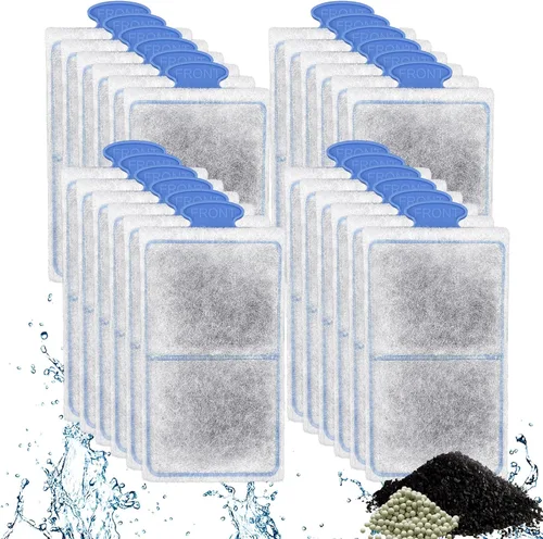 Vista 7 de driamor Paquete de 6 cartuchos de filtro PF-S compatibles con filtros de potencia PF10, repuesto de cartuchos de filtros de tanque de peces pequeños