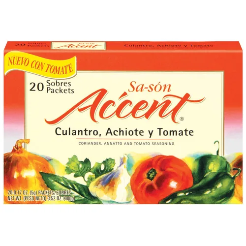 Vista 6 de Sa-son Accent - Condimento con Culantro y Achiote, 36 paquetes, 0.17 onzas (paquete de 15)