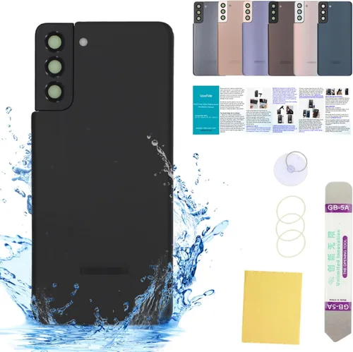 Vista 51 de Compatible con Samsung Galaxy Note 8 - Carcasa trasera de repuesto de cristal de 6.3 pulgadas, SM-N950, todos los portadores con manual de Negro